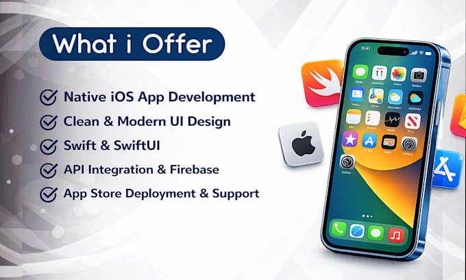 develop a custom ios app using swift and swiftui