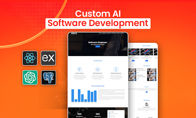 build ai website, chatbot, web app as full stack ai software developer