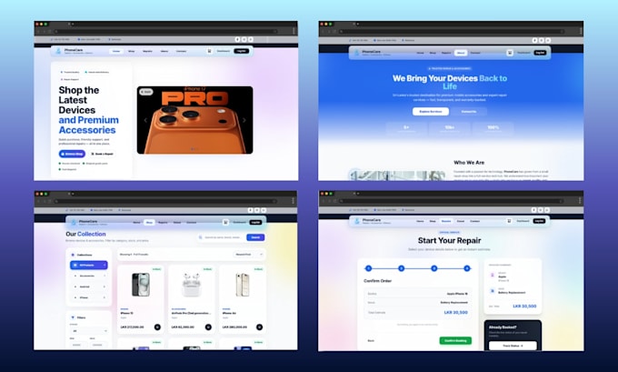 do premium web design and development using node and react js