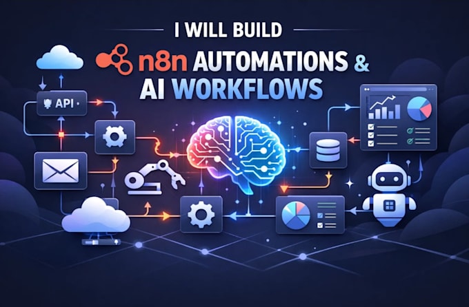 develop n8n automation, n8n workflow, ai automation, or n8n ai agent