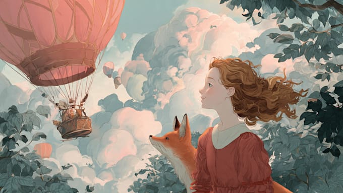 illustrate children book illustration