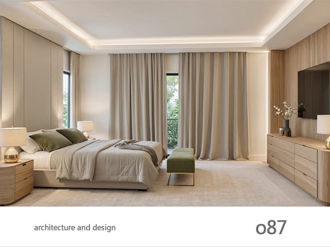 create photorealistic 3d interior renders, 3d visualization