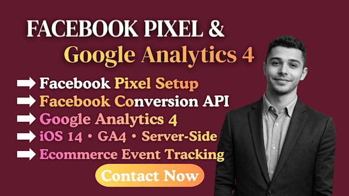 fix facebook pixel and capi, ga4 ecommerce conversion tracking  ios14