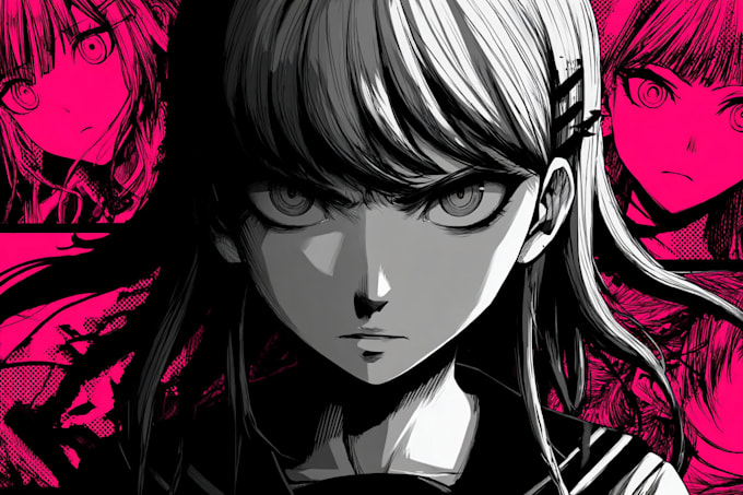 design custom danganronpa style character