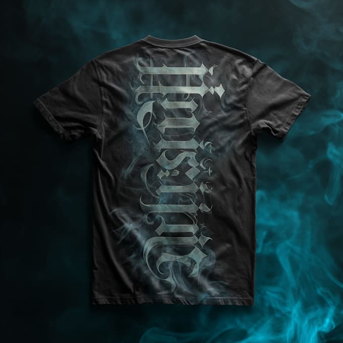 do minimalist typography t shirt design