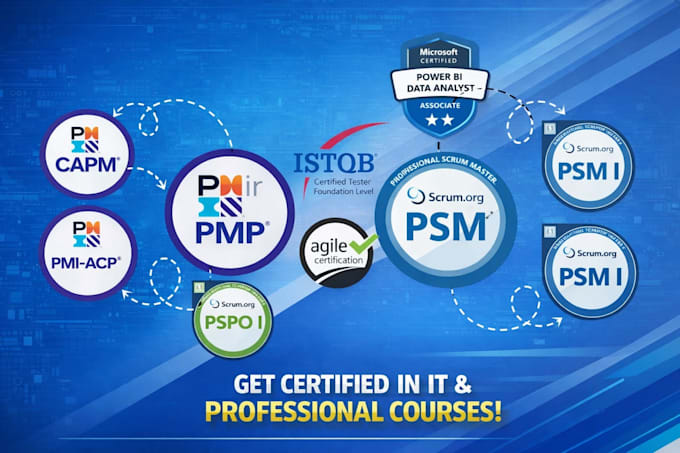 help you prepare and pass your pmp, scrum, and IT certifications