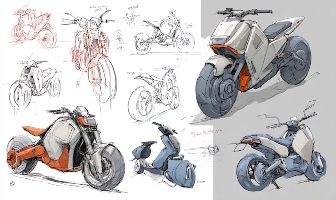create design sketches of your product ideas