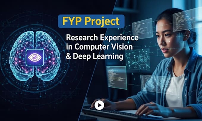 help in fyp project, deep learning research exp in computer vision using python