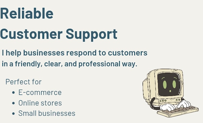 provide friendly and professional chat support for your business