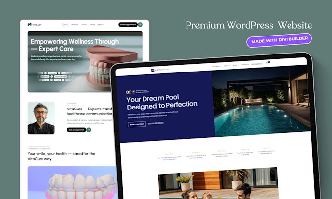 be divi expert for wordpress divi website, divi theme, divi builder with divi 5