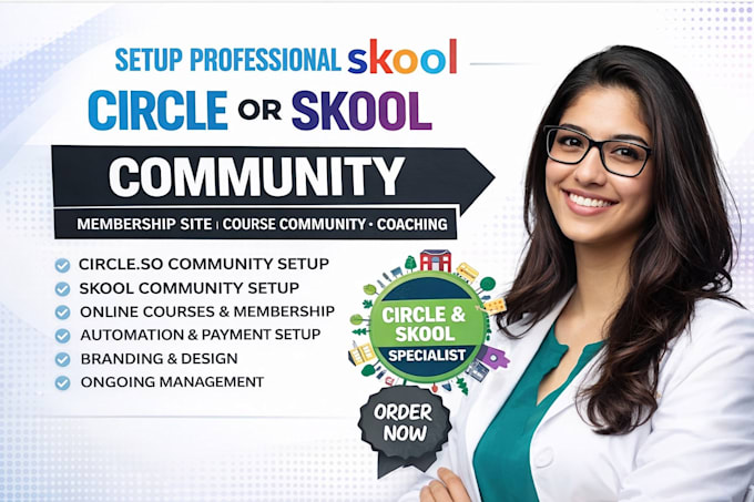 kajabi online course website skool circle so ghl online course community