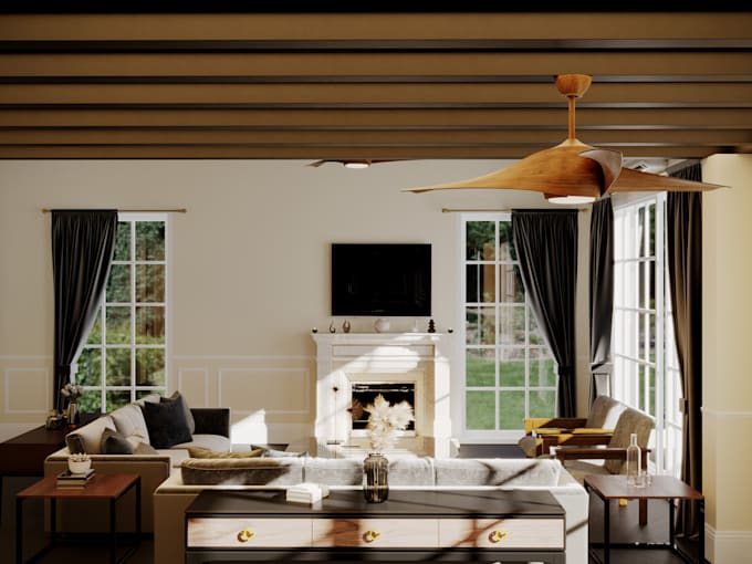3d interior and exterior visualization