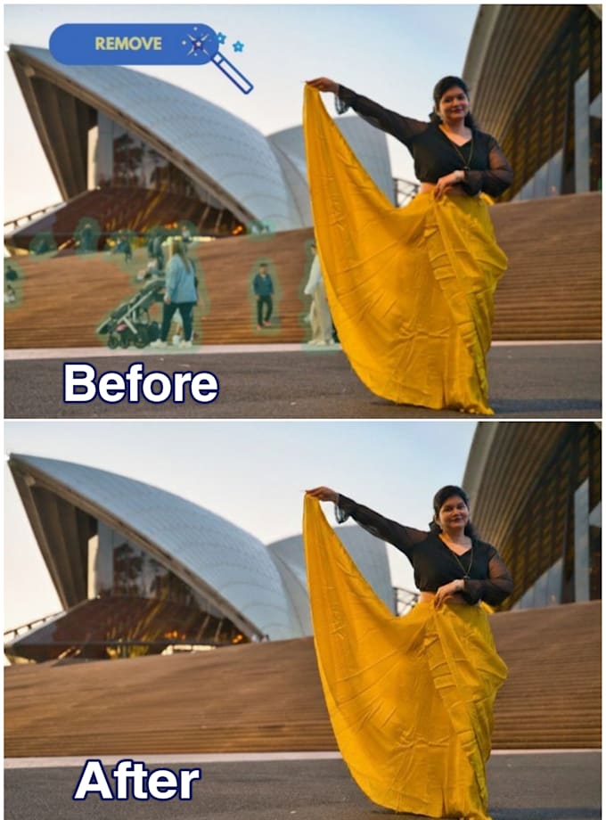 do professional object and wire removal