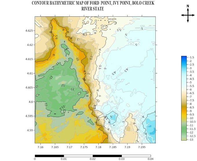 create bathymetric 3d maps and seabed models using arcgis