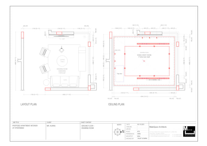 do autocad drafting for US firms