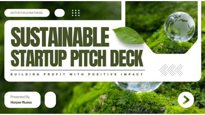 create sustainability pitch deck solar deck renewable energy deck