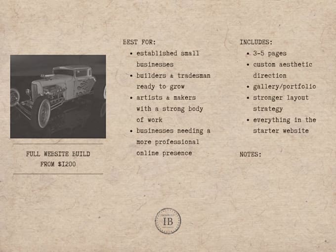 craft your website through thoughtful design and documentary film