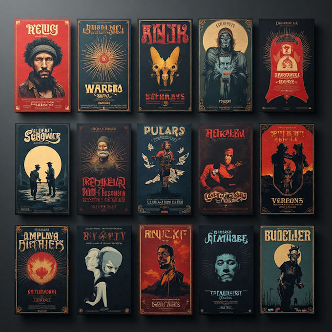 create custom poster artwork for your band or concert