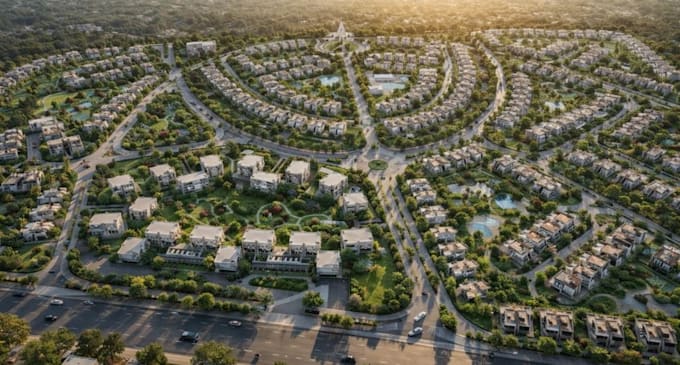 draw and render 3d master plan, site plan, sports landscape, urban plan design