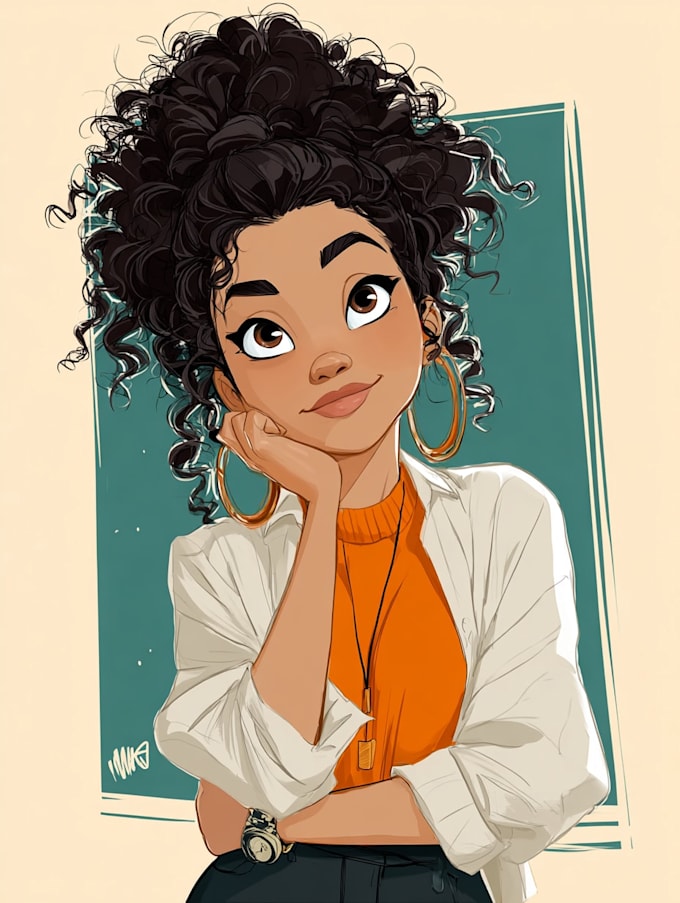 do disney cartoon style