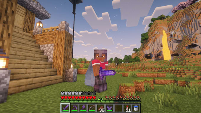 play minecraft with you in both java or bedrock edition