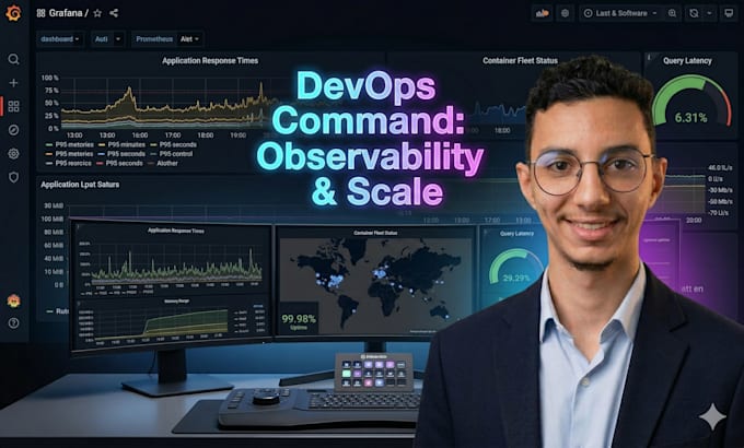 set up full observability stack with metrics, logs, and alerts