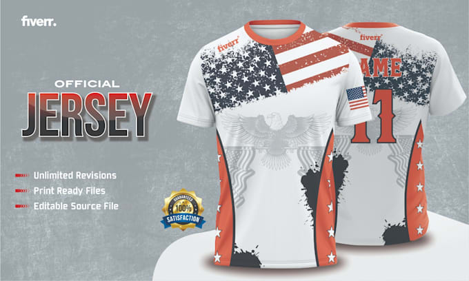 do custom jersey design or sublimation design