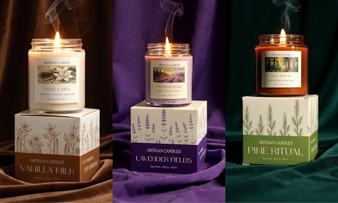 design professional product packaging and label design