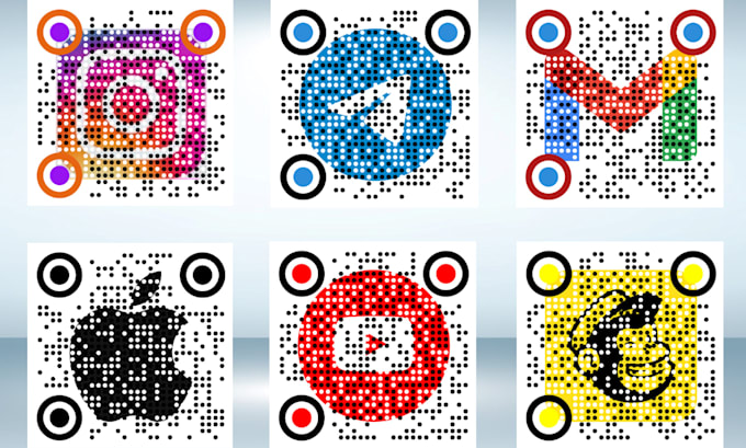 Design professional custom qr codes with your brand logo by Mr_mufees ...