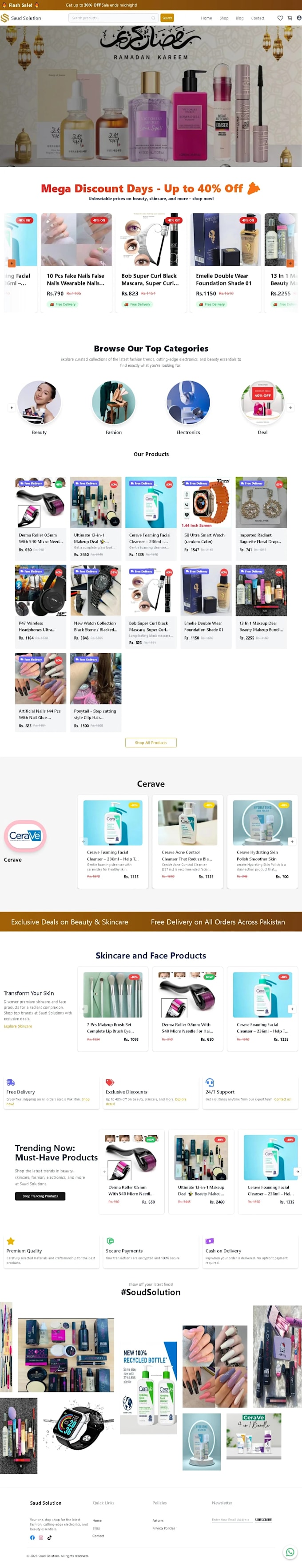 devlop complete website for yor business