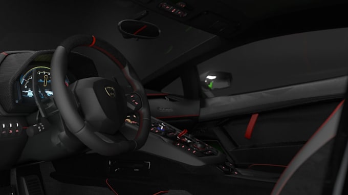model 3d realistic car for website,animation,glb file,pbr texture,dynamic render