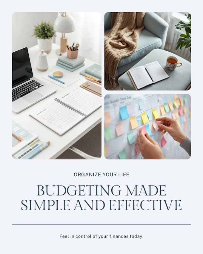 create a custom budget plan or a simple budget template