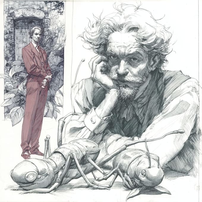 design characters and comic books