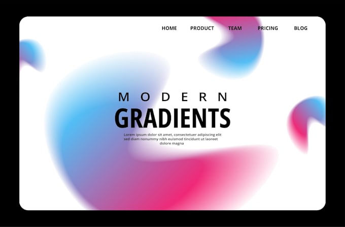 build a responsive react landing page