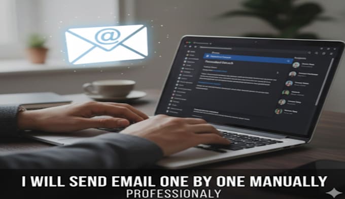 send emails one by one manully