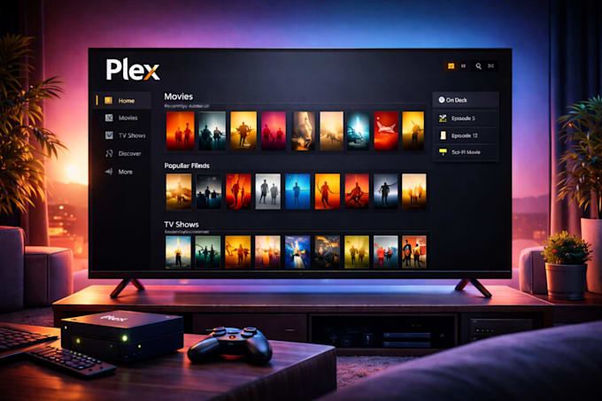 professionally install and configure plex media server
