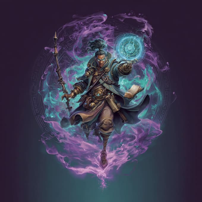 design a custom fantasy logo