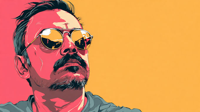 do a vector portrait for you