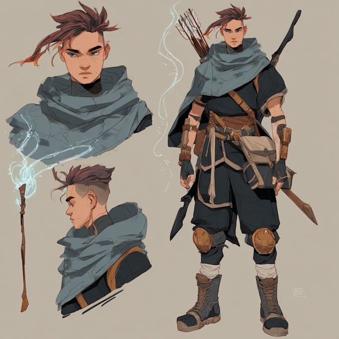 dnd character art and dnd character art