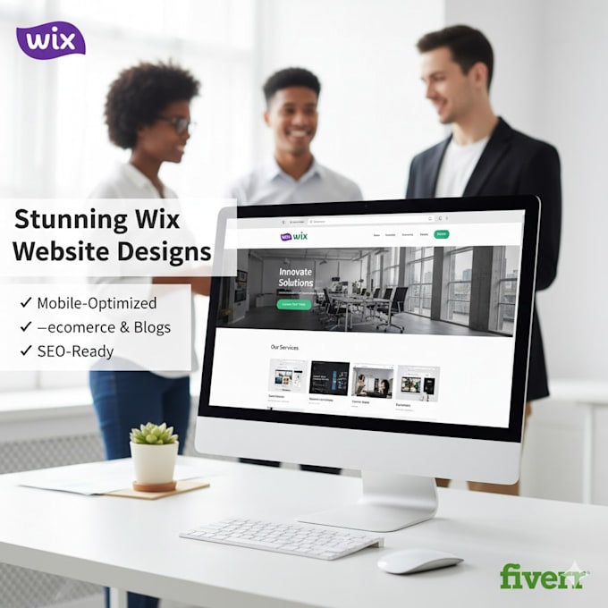 design or redesign a professional wix website