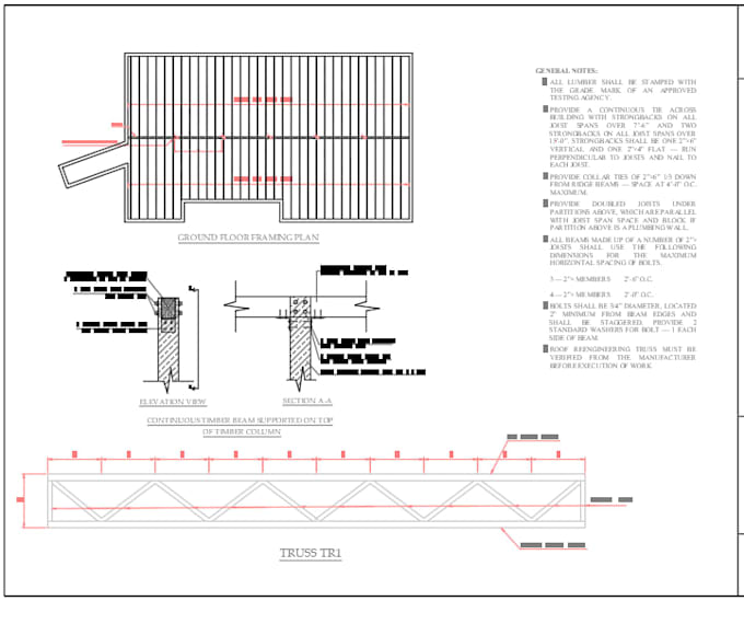 professional timber structure design with detailed calculations