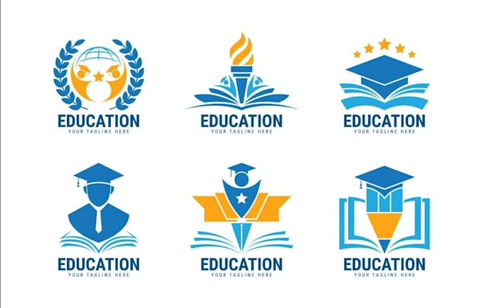 make unique and professional all education logo