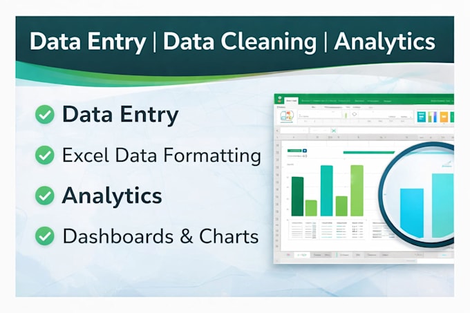 do data analysis, excel data cleaning and python automation