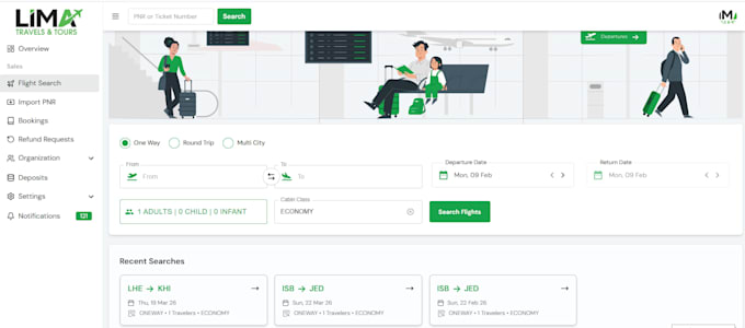 build a modern, responsve and full stack web application