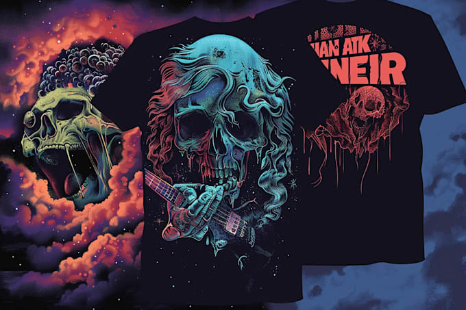 create artwork for your band merch apparel