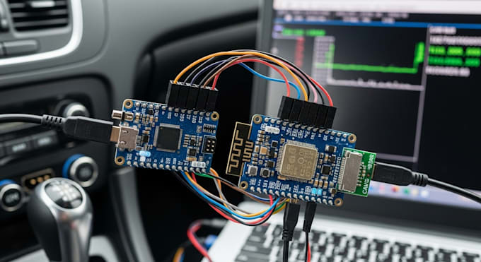 Integrar sniffer can bus com esp32 ou arduino para veículos automotivos