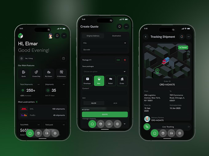 build a powerful logistics and realtime tracking app
