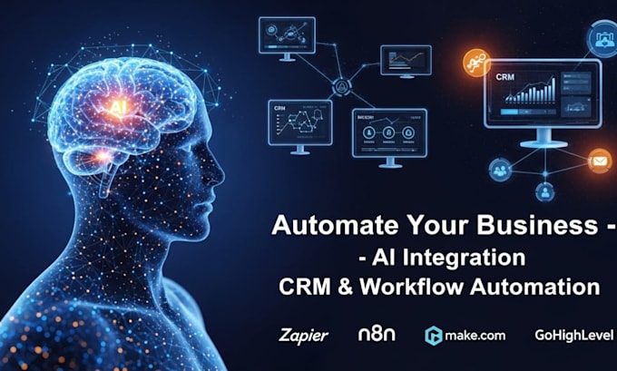 develop ai agent, ai automation, n8n automation, business workflow automation