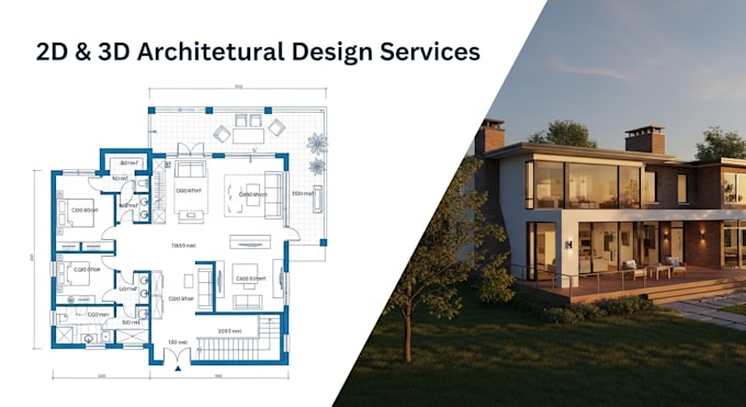 Provide 2d and 3d architectural design services by Ruth1999f | Fiverr
