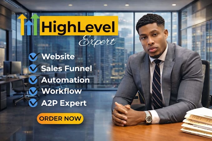 setup high converting gohighlevel funnels landing pages automations